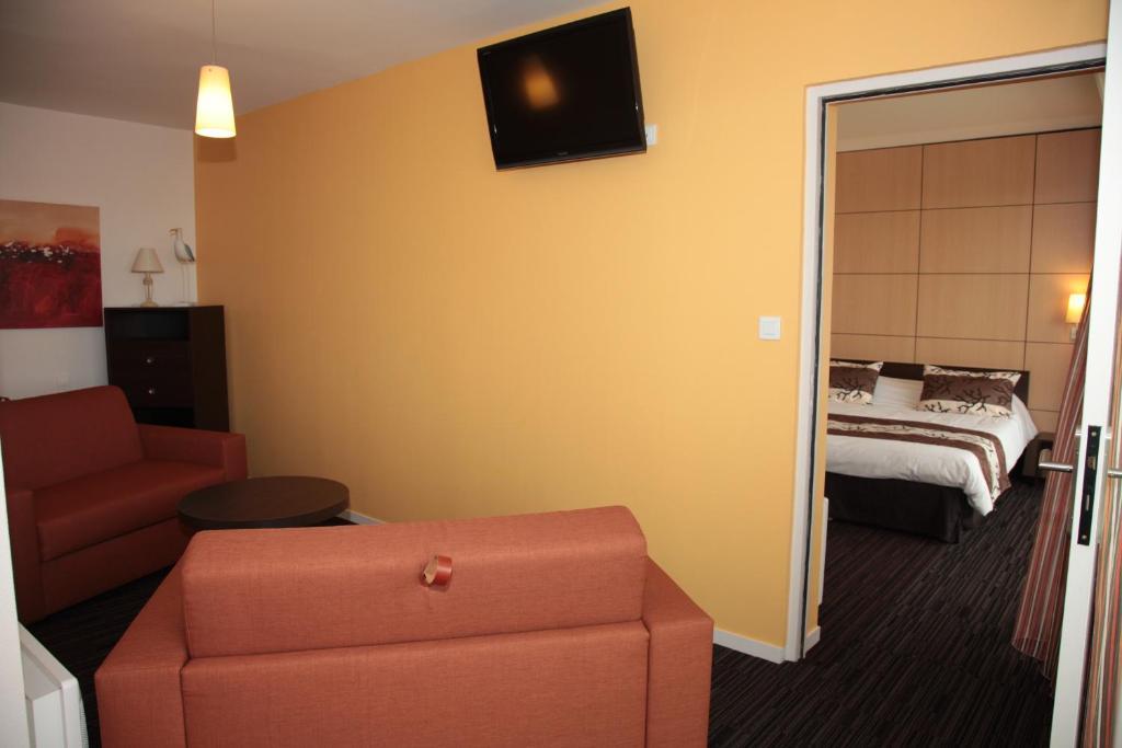 Logis Hotellerie Les Brisants , Restaurant J M Perochon Bretignolles-sur-Mer Ruang foto